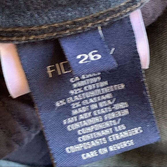 Fidelity Denim Mila Mid-Rise Ankle‎ Skinny Jeans Blue Size 26 - Picture 9 of 12